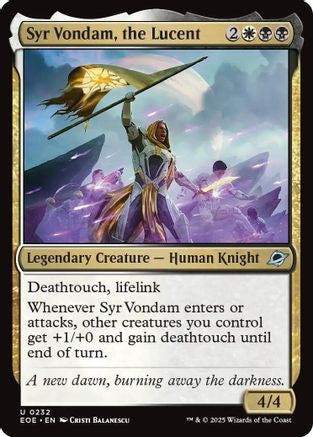 Syr Vondam, the Lucent  [Foil]  (EOE-232) - [Edge of Eternities] - Trinity Hobby