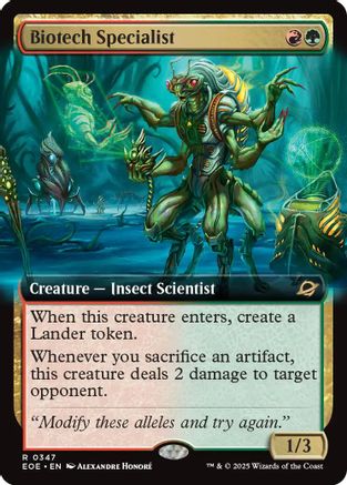 Biotech Specialist (Extended Art)  (EOE-347) - [Edge of Eternities] - Trinity Hobby