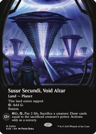 Susur Secundi, Void Altar (Borderless)  (EOE-284) - [Edge of Eternities] - Trinity Hobby