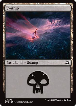 Swamp (0271)  [Foil]  (EOE-271) - [Edge of Eternities] - Trinity Hobby
