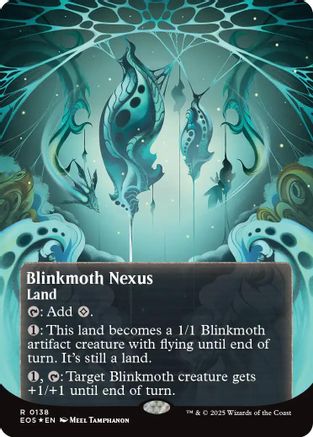 Blinkmoth Nexus (0138) (Borderless) (Galaxy Foil)  [Foil]  (EOS-138) - [Edge of Eternities: Stellar Sights] - Trinity Hobby