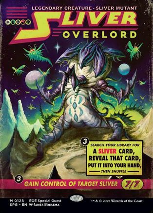 Sliver Overlord (Showcase)  [Foil]  (SPG-128) - [Special Guests]