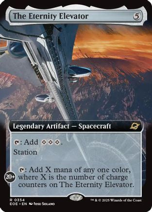 The Eternity Elevator (Extended Art)  (EOE-354) - [Edge of Eternities] - Trinity Hobby