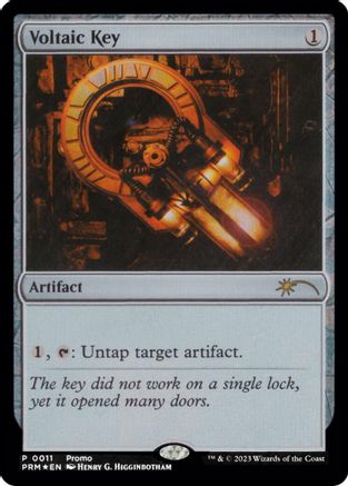 Voltaic Key (Graphic Novel Insert)  [Foil]  (MEDIA-011) - [Media Promos] - Trinity Hobby