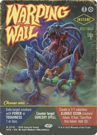 Warping Wail (Borderless)  [Foil]  (SPG-119) - [Special Guests] - Trinity Hobby
