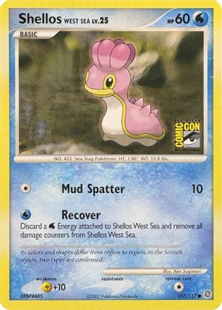 Shellos West Sea (SDCC 2007) - (107/null) [Miscellaneous Cards & Products]
