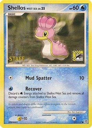 Shellos West Sea (SDCC 2007 Staff) - (107/null) [Miscellaneous Cards & Products]