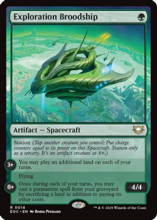 Exploration Broodship  (EOC-014) - [Commander: Edge of Eternities] - Trinity Hobby