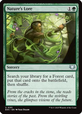 Nature's Lore  (EOC-101) - [Commander: Edge of Eternities] - Trinity Hobby