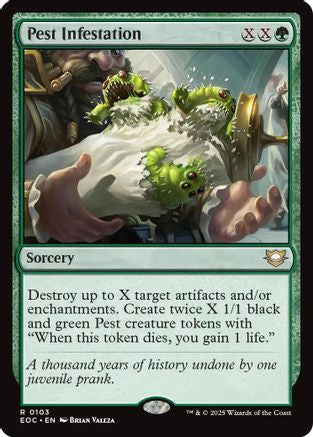 Pest Infestation  (EOC-103) - [Commander: Edge of Eternities] - Trinity Hobby