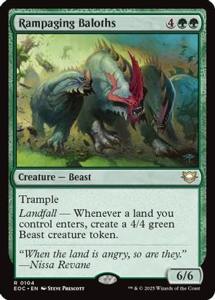Rampaging Baloths  (EOC-104) - [Commander: Edge of Eternities] - Trinity Hobby