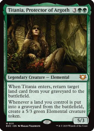 Titania, Protector of Argoth  (EOC-111) - [Commander: Edge of Eternities] - Trinity Hobby