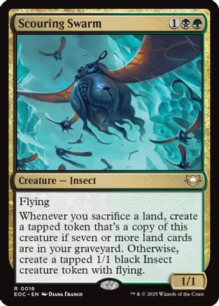 Scouring Swarm  (EOC-016) - [Commander: Edge of Eternities] - Trinity Hobby
