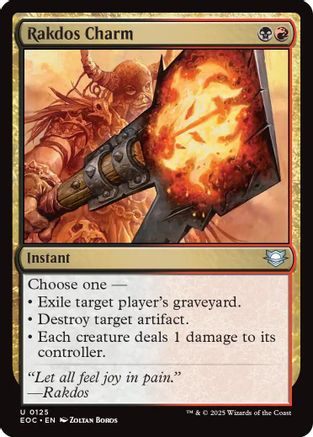 Rakdos Charm  (EOC-125) - [Commander: Edge of Eternities] - Trinity Hobby