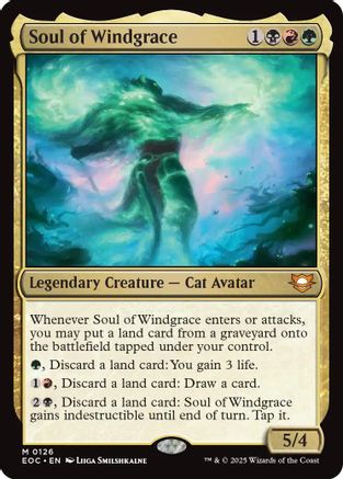 Soul of Windgrace  (EOC-126) - [Commander: Edge of Eternities] - Trinity Hobby