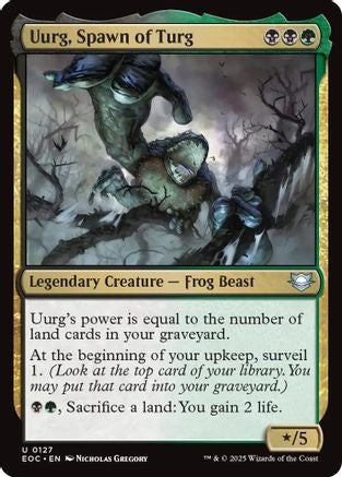 Uurg, Spawn of Turg  (EOC-127) - [Commander: Edge of Eternities] - Trinity Hobby