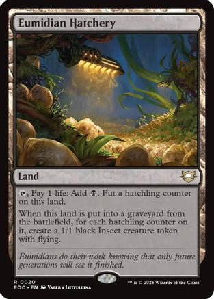 Eumidian Hatchery  (EOC-020) - [Commander: Edge of Eternities] - Trinity Hobby