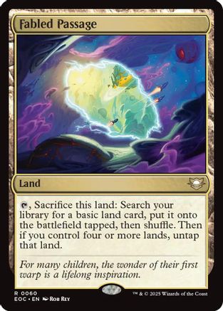 Fabled Passage  (EOC-060) - [Commander: Edge of Eternities] - Trinity Hobby