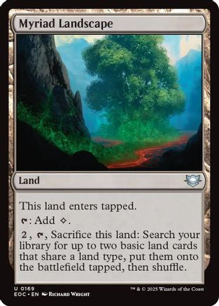 Myriad Landscape  (EOC-169) - [Commander: Edge of Eternities] - Trinity Hobby