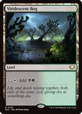 Viridescent Bog  (EOC-190) - [Commander: Edge of Eternities] - Trinity Hobby