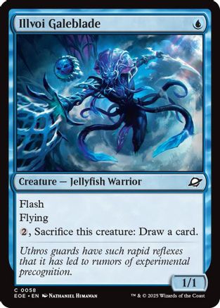 Illvoi Galeblade  [Foil]  (EOE-058) - [Edge of Eternities] - Trinity Hobby