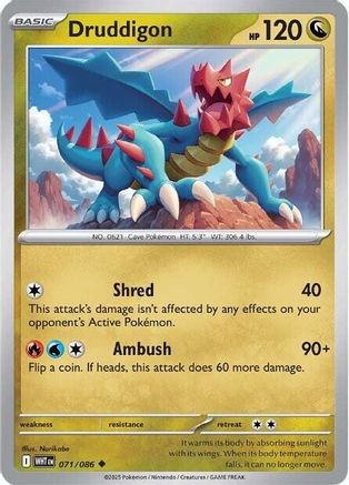 Druddigon  - (071/086)  [SV White Flare] - Trinity Hobby