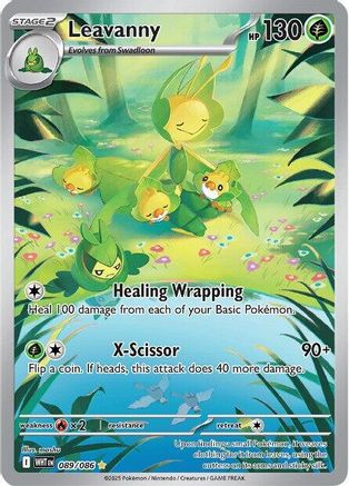 Leavanny - 089/086  - (089/086) Holofoil [SV White Flare] - Trinity Hobby