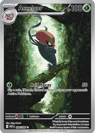 Accelgor - 094/086  - (094/086) Holofoil [SV White Flare] - Trinity Hobby