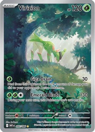 Virizion - 095/086  - (095/086) Holofoil [SV White Flare] - Trinity Hobby
