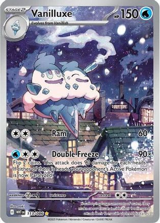 Vanilluxe - 113/086  - (113/086) Holofoil [SV White Flare] - Trinity Hobby