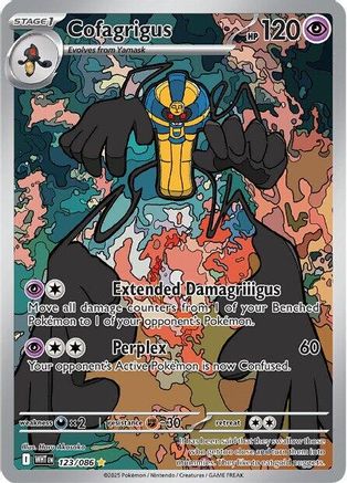 Cofagrigus - 123/086  - (123/086) Holofoil [SV White Flare] - Trinity Hobby