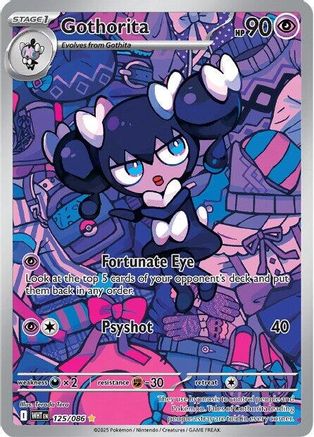 Gothorita - 125/086  - (125/086) Holofoil [SV White Flare] - Trinity Hobby