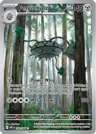 Ferrothorn - 149/086  - (149/086) Holofoil [SV White Flare] - Trinity Hobby