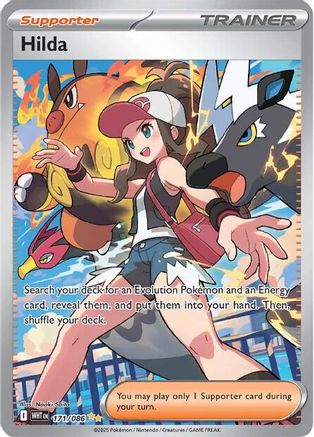 Hilda - 171/086  - (171/086) Holofoil [SV White Flare] - Trinity Hobby