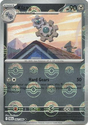 Klang (Poke Ball Pattern)  - (062/086) Holofoil [SV Black Bolt] - Trinity Hobby