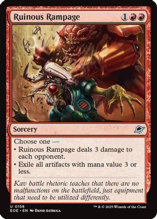 Ruinous Rampage  (EOE-158) - [Edge of Eternities] - Trinity Hobby