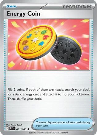 Energy Coin  - (081)  [SV Black Bolt] - Trinity Hobby