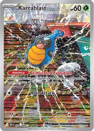 Karrablast - 094/086  - (094/086) Holofoil [SV Black Bolt] - Trinity Hobby