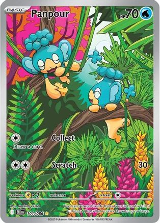 Panpour - 101/086  - (101/086) Holofoil [SV Black Bolt] - Trinity Hobby