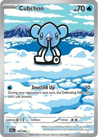 Cubchoo - 109/086  - (109/086) Holofoil [SV Black Bolt] - Trinity Hobby
