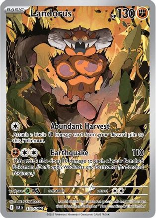 Landorus - 131/086  - (131/086) Holofoil [SV Black Bolt] - Trinity Hobby