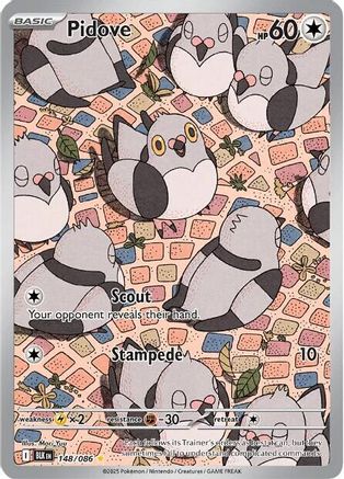 Pidove - 148/086  - (148/086) Holofoil [SV Black Bolt] - Trinity Hobby
