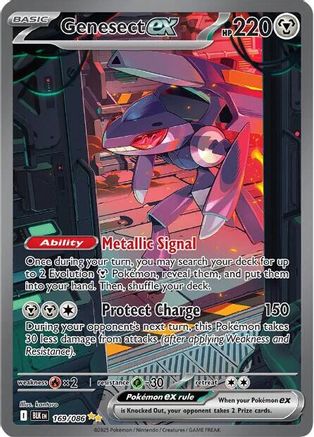 Genesect ex - 169/086  - (169/086) Holofoil [SV Black Bolt] - Trinity Hobby