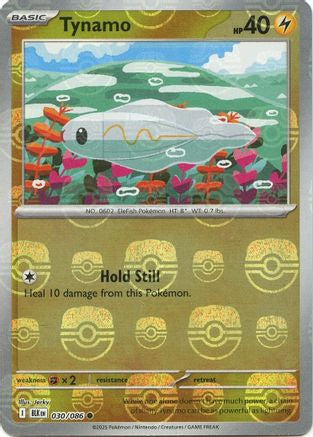 Tynamo (Master Ball Pattern)  - (030/086) Holofoil [SV Black Bolt] - Trinity Hobby