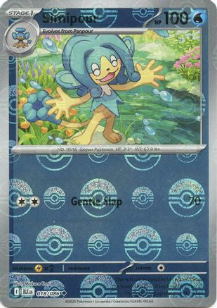 Simipour (Poke Ball Pattern)  - (018/086) Holofoil [SV Black Bolt] - Trinity Hobby