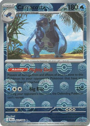 Carracosta (Poke Ball Pattern)  - (023/086) Holofoil [SV Black Bolt] - Trinity Hobby