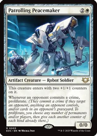 Patrolling Peacemaker  (EOC-005) - [Commander: Edge of Eternities] - Trinity Hobby