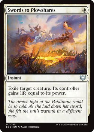 Swords to Plowshares  (EOC-045) - [Commander: Edge of Eternities] - Trinity Hobby