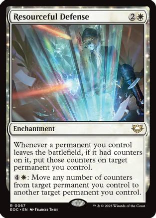 Resourceful Defense  (EOC-067) - [Commander: Edge of Eternities] - Trinity Hobby
