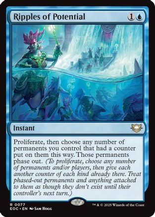 Ripples of Potential  (EOC-077) - [Commander: Edge of Eternities] - Trinity Hobby